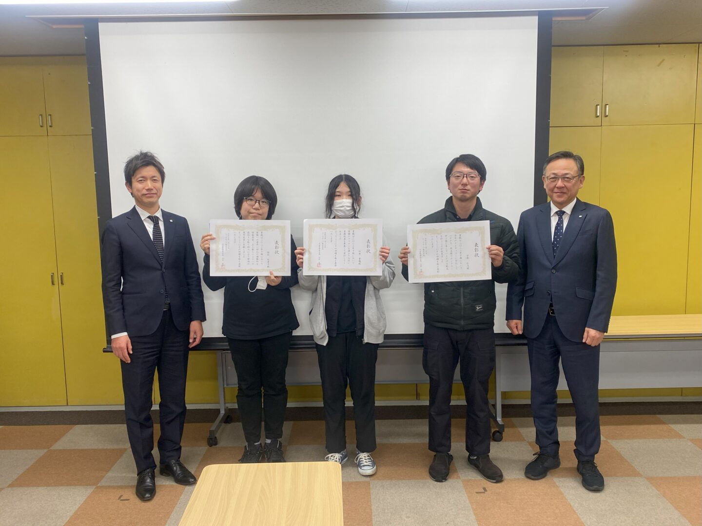社内表彰式の様子