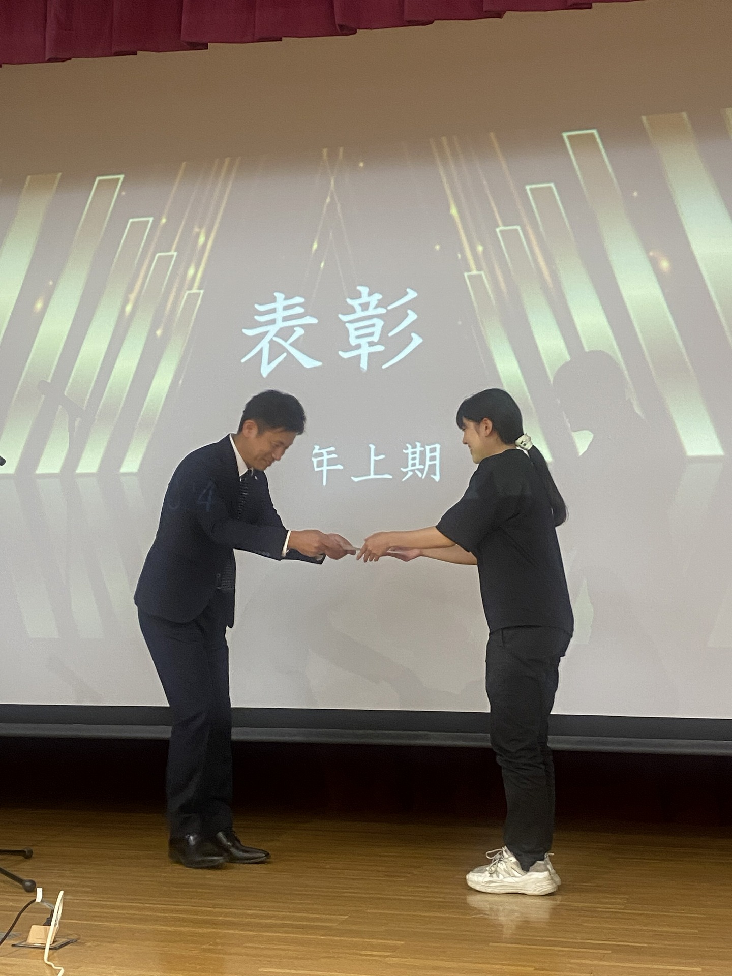 社内表彰 星野さん